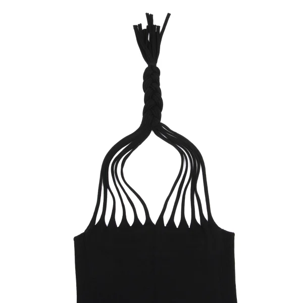 Jean Paul GAULTIER Twist Design Side Rib Knit Tube Top K-161142_003