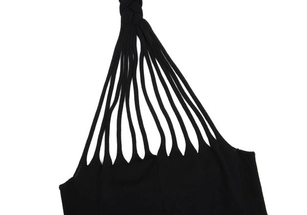 Jean Paul GAULTIER Twist Design Side Rib Knit Tube Top K-161142_005