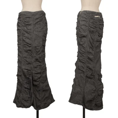 Jean Paul GAULTIER PARIS Cotton Gathered Design Mermaid Skirt