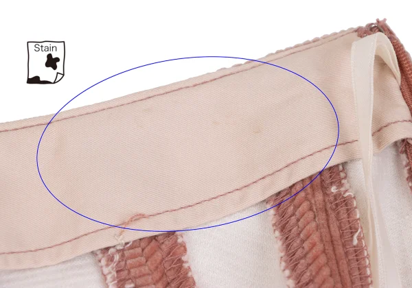 Jean Paul GAULTIER PARIS Cotton Switching Corduroy Flare Skirt K-161150_005