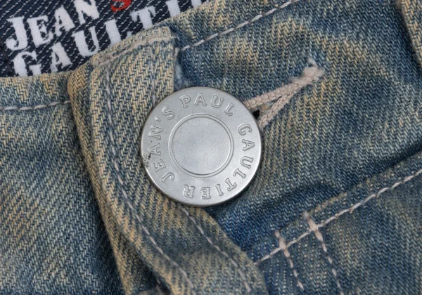 Jean's Paul GAULTIER Dusty Wide Denim Pants K-161155_004
