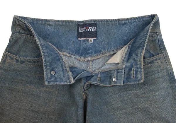 Jean's Paul GAULTIER Dusty Wide Denim Pants K-161155_008
