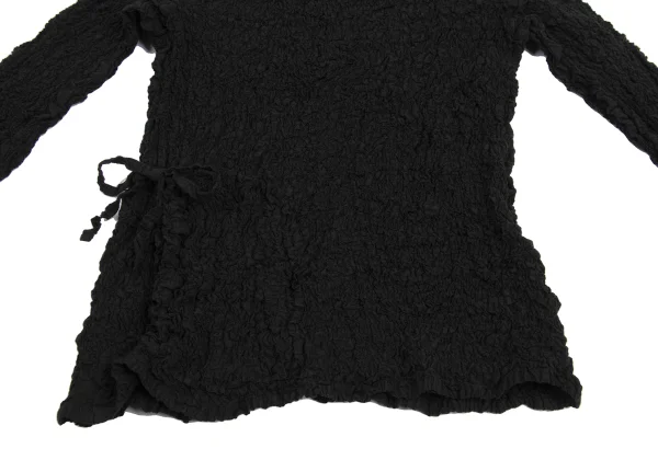 ISSEY MIYAKE me Drawstring Design Cauliflower High-neck Top K-161158_007