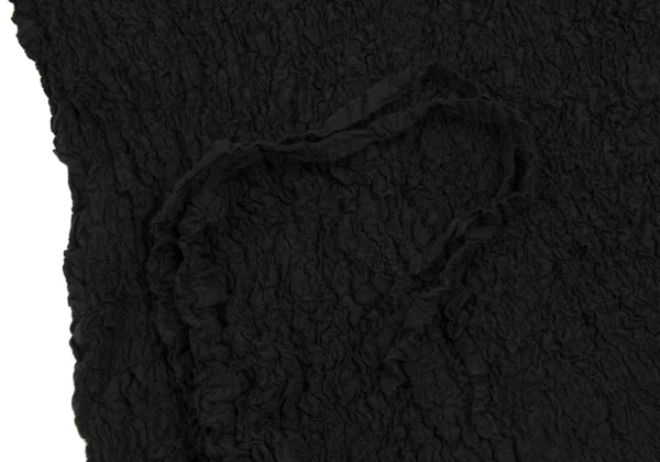 ISSEY MIYAKE me Drawstring Design Cauliflower High-neck Top K-161158_008