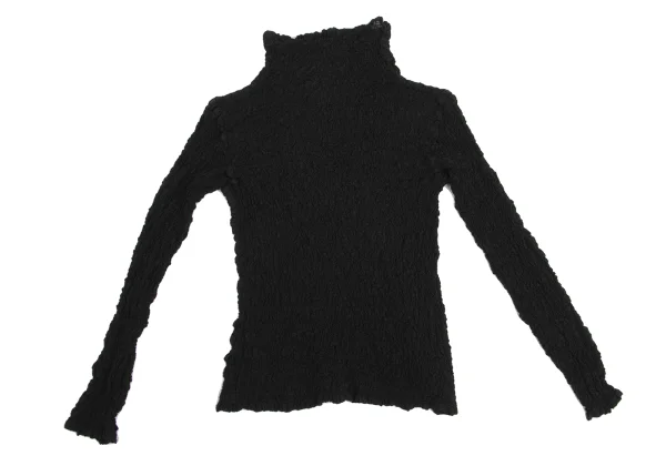 ISSEY MIYAKE me Drawstring Design Cauliflower High-neck Top K-161158_010