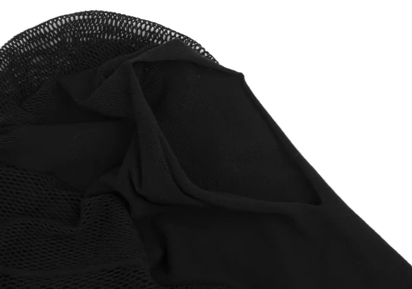 Unbranded Mesh Switching Front Frill Sleeveless Top K-161160_006