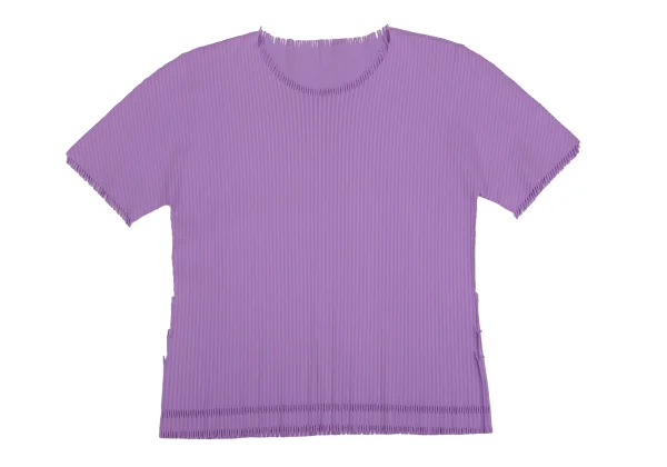 PLEATS PLEASE A-POC Cutting Fringe Fine Knit T-shirt K-161161_002