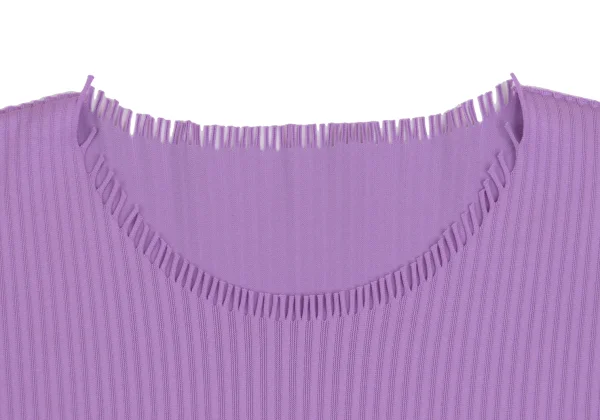 PLEATS PLEASE A-POC Cutting Fringe Fine Knit T-shirt K-161161_003