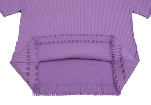 PLEATS PLEASE A-POC Cutting Fringe Fine Knit T-shirt K-161161_007