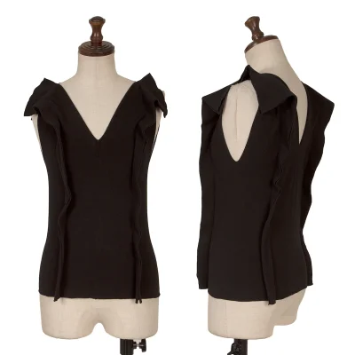 Unbranded Pinch Design Sleeveless Knit Top