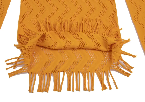 ISSEY MIYAKE A-POC INSIDE Zigzag Mesh Fringe Hight-neck Top K-161164_008