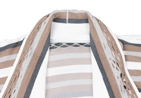 ISSEY MIYAKE A-POC INSIDE Mesh Cutting Stripe Dolman Cardigan K-161166_003