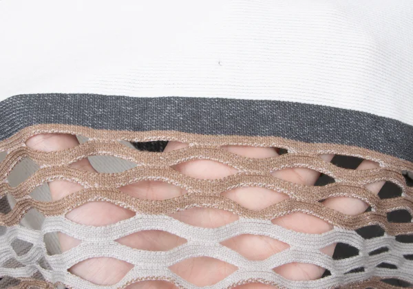 ISSEY MIYAKE A-POC INSIDE Mesh Cutting Stripe Dolman Cardigan K-161166_011