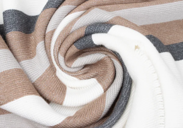 イッセイミヤケISSEY MIYAKE A-POC INSIDE メッシュカッティングボーダーパンツ 白茶他2 K-161167_010