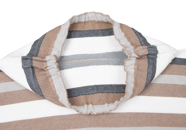 イッセイミヤケISSEY MIYAKE A-POC INSIDE メッシュカッティングボーダーセットアップ 白茶他2 K-161168_014