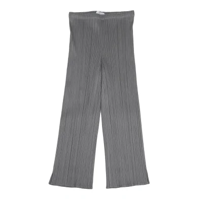 PLEATS PLEASE Pleated Cropped Pants