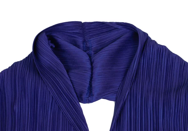 PLEATS PLEASE Pleated Sleeveless Cardigan K-161176_004