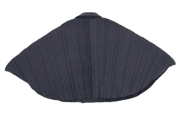 PLEATS PLEASE Felt Like Poly Poncho Jacket K-161177_012