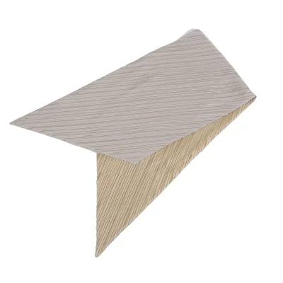 Unbranded Bicolor Pleated Stole