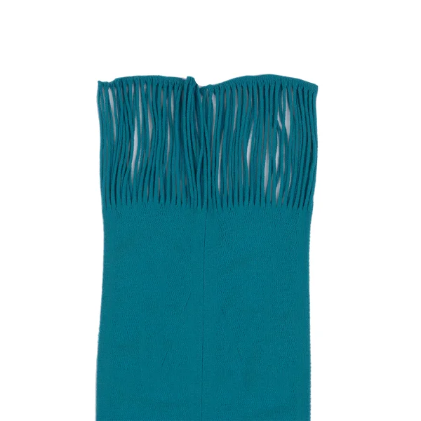ISSEY MIYAKE A-POC Mesh Jacquard Fringe Knit Socks K-161181_007