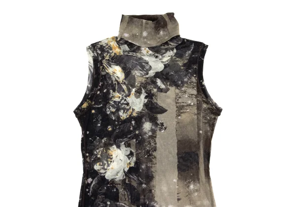 Jean Paul GAULTIER FEMME Floral Forest Printed Sleeveless & Skirt K-161185_004