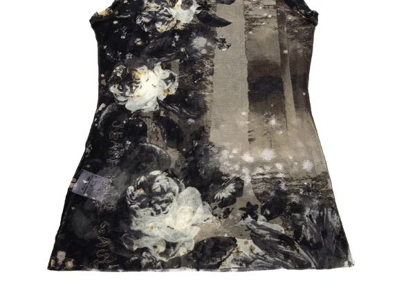 Jean Paul GAULTIER FEMME Floral Forest Printed Sleeveless & Skirt K-161185_008