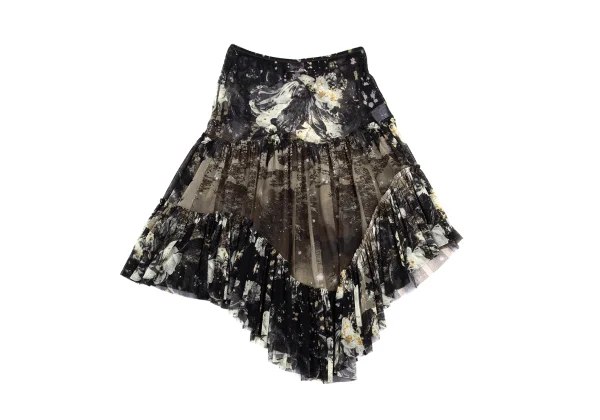 Jean Paul GAULTIER FEMME Floral Forest Printed Sleeveless & Skirt K-161185_016