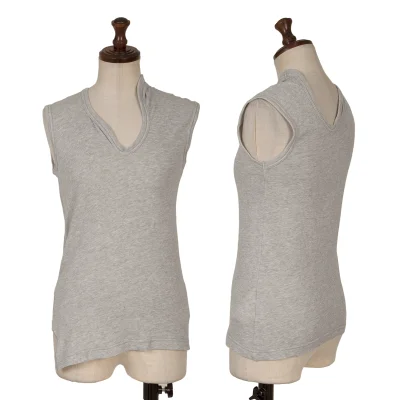 COMME des GARCONS Cotton Deformed Neck Tank Top