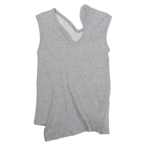 COMME des GARCONS Cotton Deformed Neck Tank Top K-161187_002
