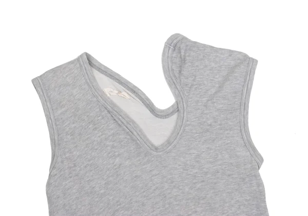 COMME des GARCONS Cotton Deformed Neck Tank Top K-161187_003