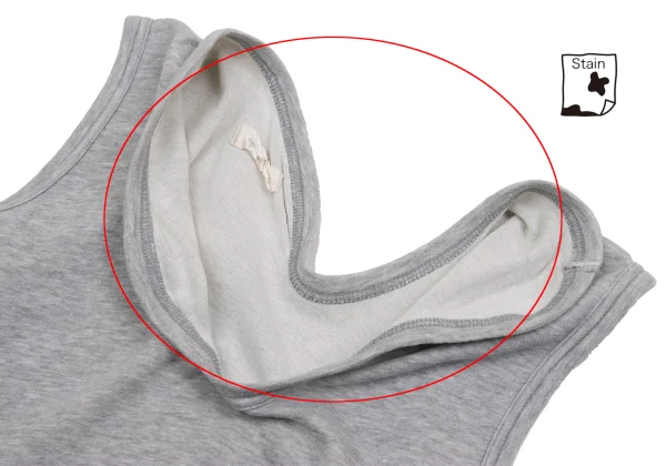 COMME des GARCONS Cotton Deformed Neck Tank Top K-161187_005