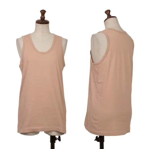 COMME des GARCONS Cotton Tank Top Pink XS-S K-161189_001