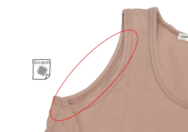 COMME des GARCONS Cotton Tank Top K-161189_007