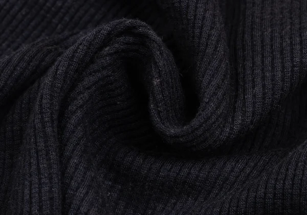 tricot COMME des GARCONS Ribbed Skipper Short Sleeve Polo Shirt K-161191_012
