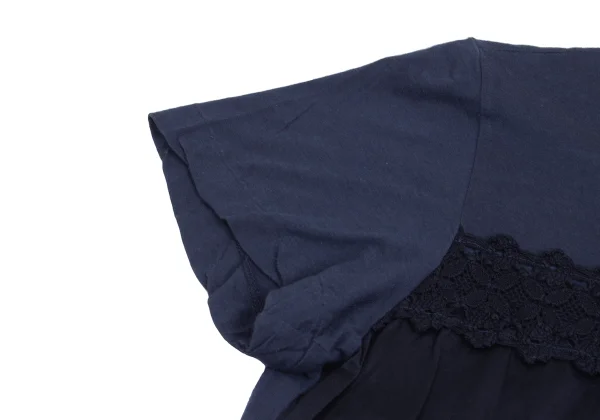 tricot COMME des GARCONS Dyed Front Lace Switching T-shirt K-161192_007
