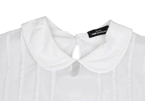 tricot COMME des GARCONS Pintuck Switching Round Collar T Shirt K-161193_004