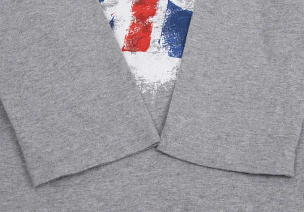 tricot COMME des GARCONS Fade Union Jack Printed 3/4 Sleeve T-shirt K-161195_006