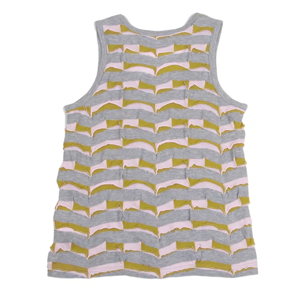JUNYA WATANABE COMME des GARCONS Tiered Design Striped Tank Top K-161197_008