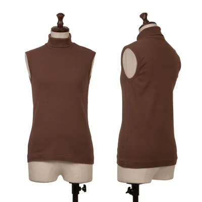 robe de chambre COMME des GARCONS Cotton High Neck Sleeveless Top