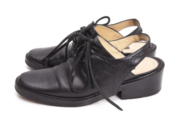 ANN DEMEULEMEESTER Strap Leather Mules K-161207_003