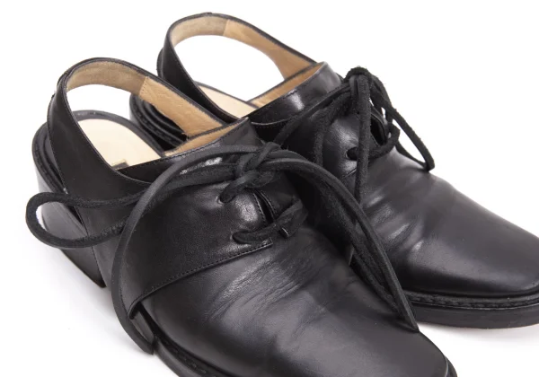 ANN DEMEULEMEESTER Strap Leather Mules K-161207_006