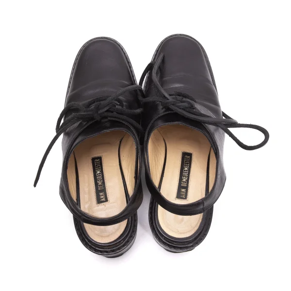 ANN DEMEULEMEESTER Strap Leather Mules K-161207_007