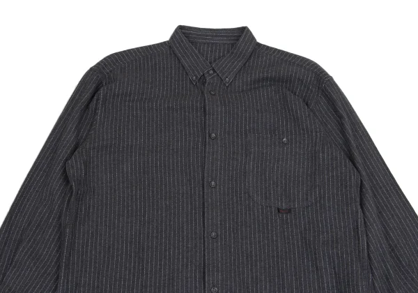 Papas Cotton Chalk Stripe Long Sleeve Shirt K-161208_002