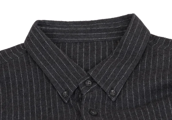 Papas Cotton Chalk Stripe Long Sleeve Shirt K-161208_003