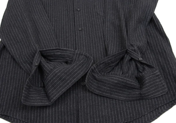 Papas Cotton Chalk Stripe Long Sleeve Shirt K-161208_008