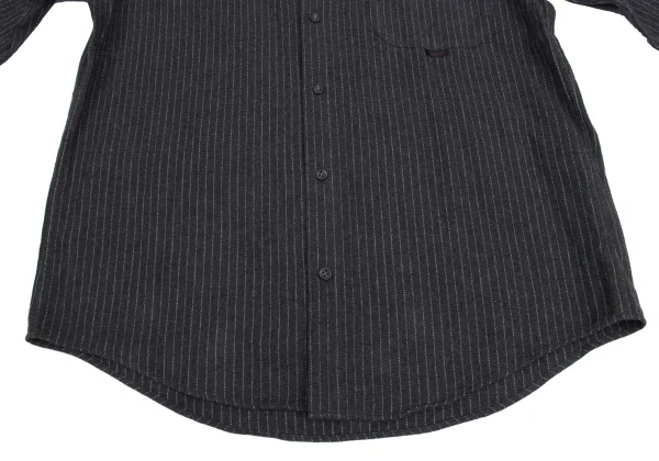 Papas Cotton Chalk Stripe Long Sleeve Shirt K-161208_009