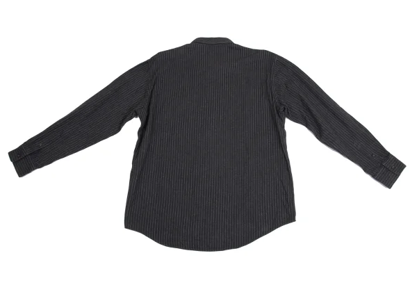Papas Cotton Chalk Stripe Long Sleeve Shirt K-161208_012
