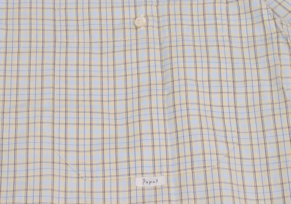 Papas Cotton Check Long Sleeve Shirt K-161211_006