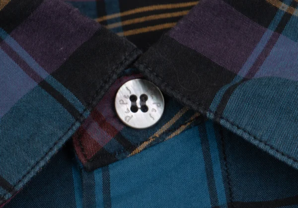 Papas Cotton Checked Long Sleeve Shirt K-161212_005