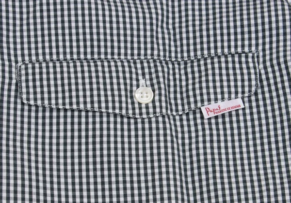 Papas Checked Open Collar Long Sleeve Shirt K-161213_007